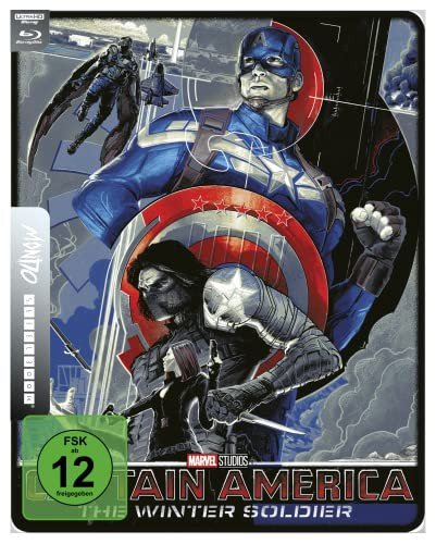 Captain America: The Winter Soldier (Kapitan Ameryka: Zimowy Żołnierz) (steelbook) Russo Anthony, Russo Joe