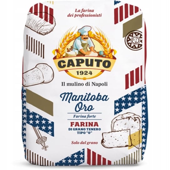Caputo Manitoba Mąka Pszenna 5Kg Włoska Caputo