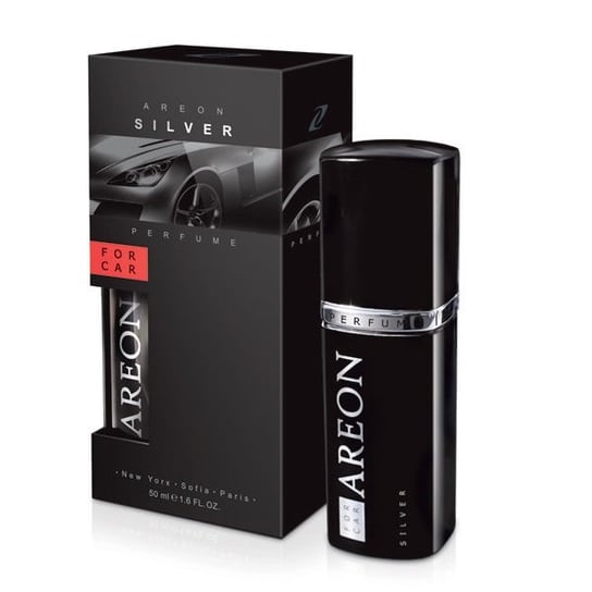 Car Perfume perfumy do samochodu Silver spray 50ml Areon