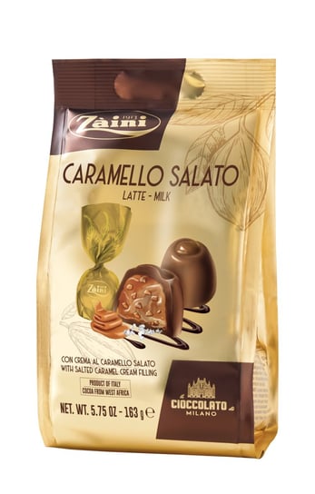 Caramello Salato Włoskie Praliny Ze Słonym Karmelem 163G Zaini