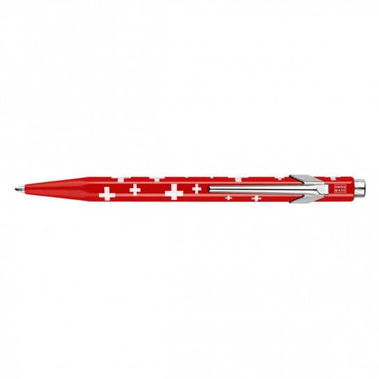 Caran D'ache, Długopis 849 Swiss Flag M, Czerwony CARAN D'ACHE