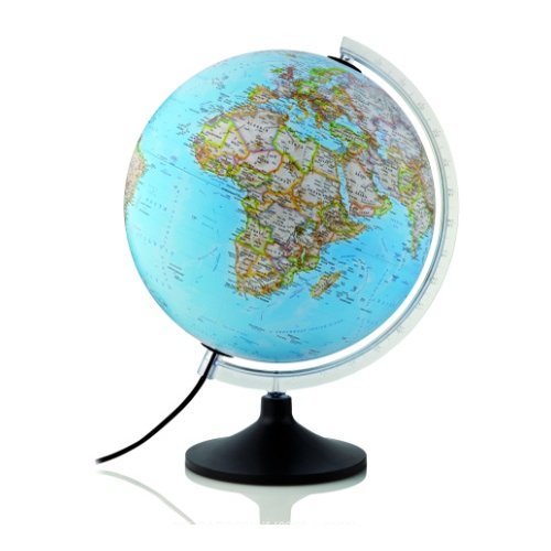 Carbon Classic, globus podświetlany, National Geographic Tecnodidattica