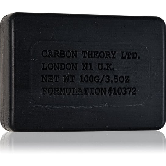 Carbon Theory Charcoal & Tea Tree Oil mydło oczyszczające w kostce do łagodzenia 100 g (59163411 ) Carbon Theory