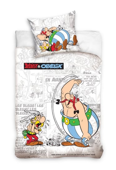 Carbotex, Asterix i Obeliks, Pościel dziecięca, 140x200 cm Carbotex