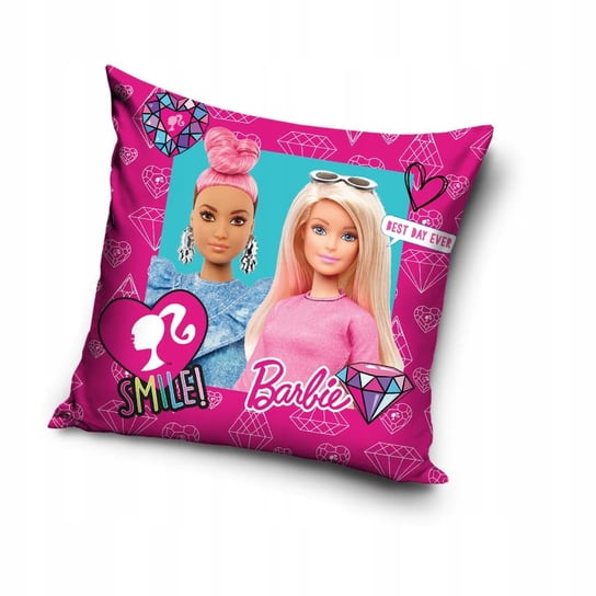 Carbotex, Barbie, Poszewka na poduszkę, 40x40 cm Carbotex