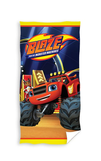Carbotex, Blaze i Mega Maszyny, Ręcznik dziecięcy, 70x140 cm Carbotex