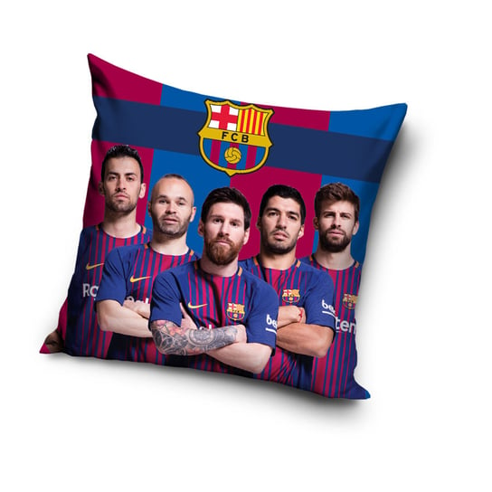 Carbotex, FC Barcelona, Poszewka na poduszkę, 40x40 cm, 668 Mówisz i Masz