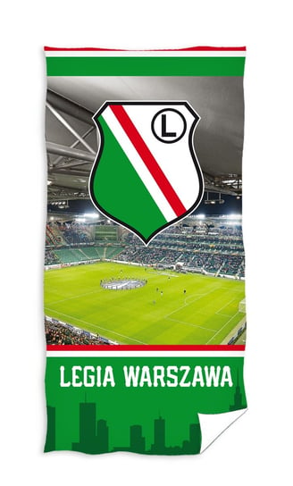 Carbotex, Legia Warszawa Stadion, Ręcznik kąpielowy, 70x140 cm Carbotex
