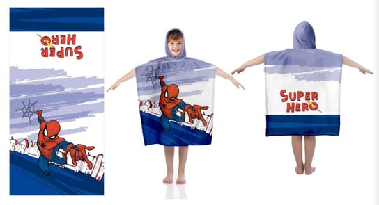 Carbotex, Spiderman, Poncho 55x110 cm Carbotex
