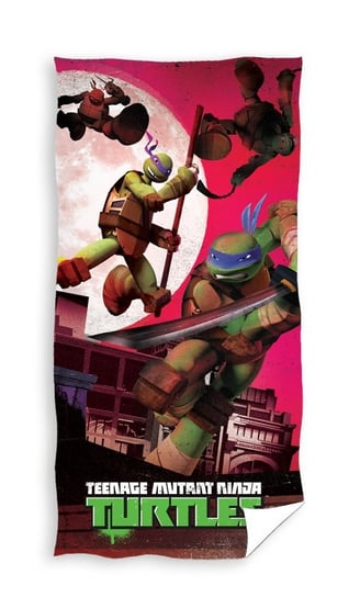 Carbotex, Żółwie Ninja, Ręcznik 70x140 cm Carbotex