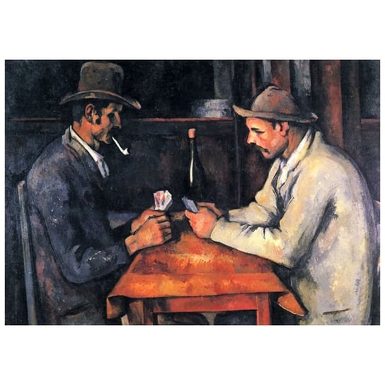 Card Players - Paul Cézanne 50x70 Legendarte