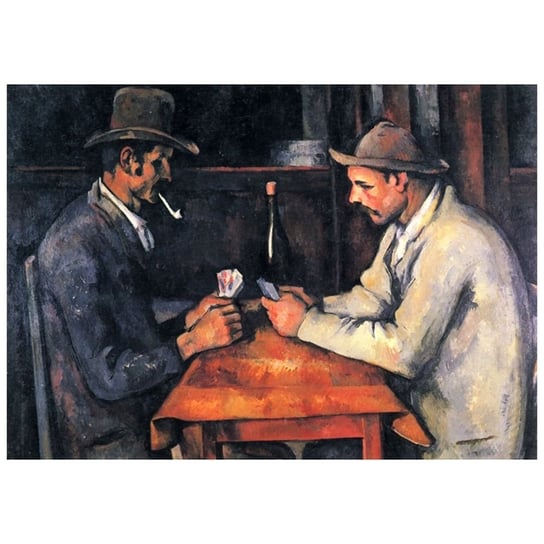 Card Players - Paul Cézanne 80x110 Legendarte