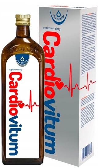 Cardiovitum, Witamina dla seniora serce krążenie, 1L Oleofarm