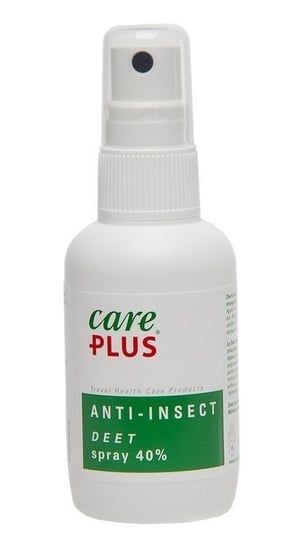 Care Plus, Repelent na komary/kleszcze, Anti-Insect Deet, spray 40%, 200 ml Care Plus
