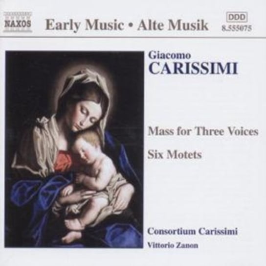 Carissimi: Mass For Three Voices/ Six Motets Zanon Vittorio