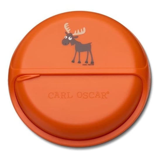 Carl Oscar Big Snackdisc™ 5 Komorowy Obrotowy Pojemnik Na Przekąski Orange - Moose Carl Oscar