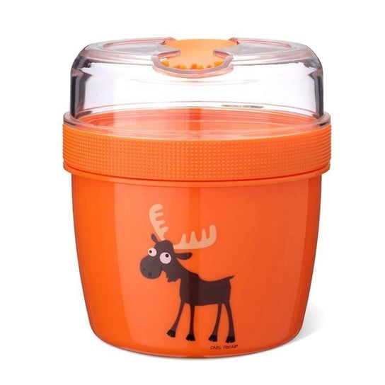 Carl Oscar- N'ice Cup™ L Pojemnik śniadaniowy z wkładem chłodzący Orange - Moose Inna marka