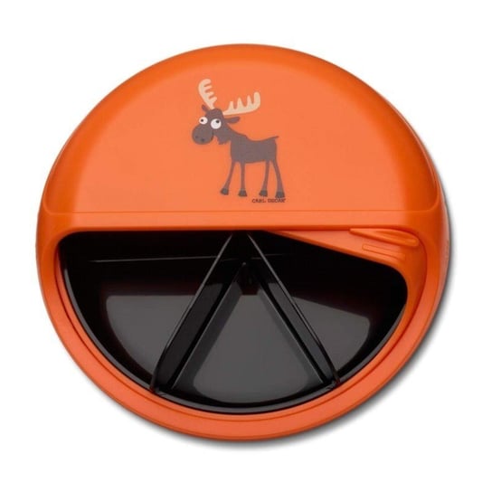 Carl Oscar Small SnackDISC™ 5 komorowy obrotowy pojemnik na przekąski Orange - Moose Inna marka
