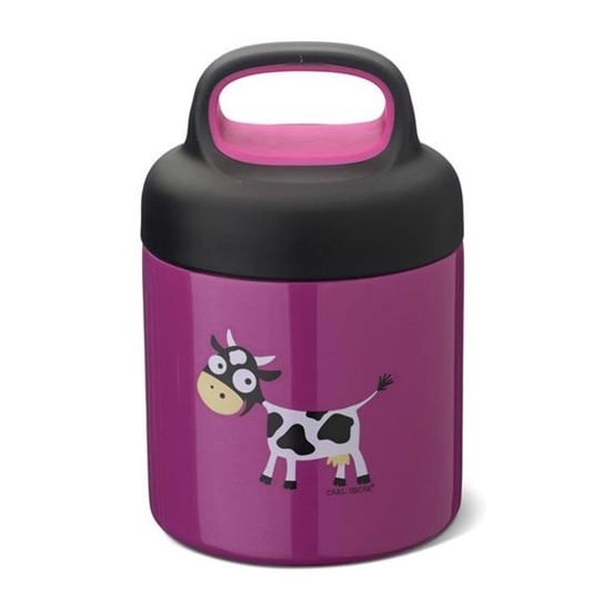 Carl Oscar TEMP Lunch Jar - Termos ze szlachetnej stali nierdzewnej 0.3 L Purple - Cow Inna marka