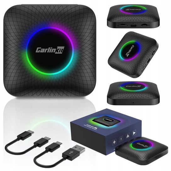CARLINKIT TBOX AMBIENT RGB 4/64GB APPLE CARPLAY ANDROID AUTO CARLINK SIM Carlinkit