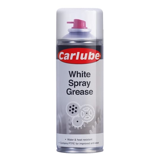 Carlube White Spray Grease - Smar biały (z PTFE) - 400 ml CARLUBE