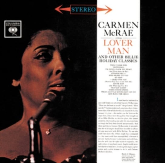 Carmen McRae Sings Lover Man and Other Billie Holiday Classics McRae Carmen