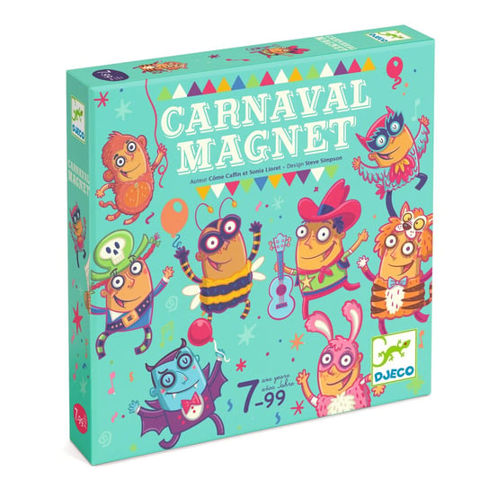 Carnaval Magnet, gra planszowa, Djeco Inna marka