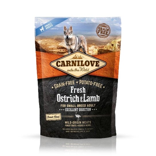 Carnilove Adult Fresh Ostrich &amp; Lamb - struś i jagnięcina 1,5kg Carnilove