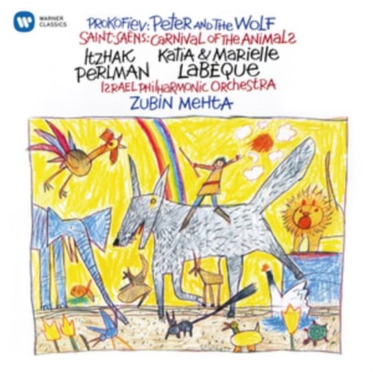 Carnival Of The Animals / Peter And The Wolf Perlman Itzhak, Labeque Katia, Labeque Marielle, Israel Philharmonic Orchestra, Mehta Zubin, Prokofiev Lina
