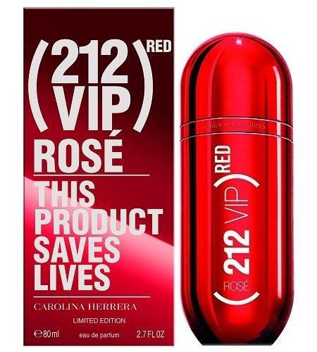 Carolina Herrera, 212 Vip Rose Red, woda perfumowana, 80 ml Carolina Herrera