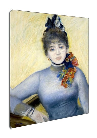 Caroline Rémy (Séverine), Auguste Renoir - obraz na płótnie 20x30 cm Galeria Plakatu