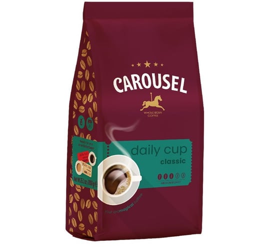 CAROUSEL 1KG DAILY CUP CLASSIC - KAWA ZIARNISTA Carousel Coffee