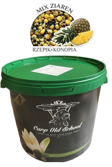 Carp Old School Mix Ziaren Wiadro 14Kg Ananas Inna marka