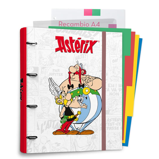 Carpeblock 4 Pierścienie Premium Asterix I Obelix Grupo Erik