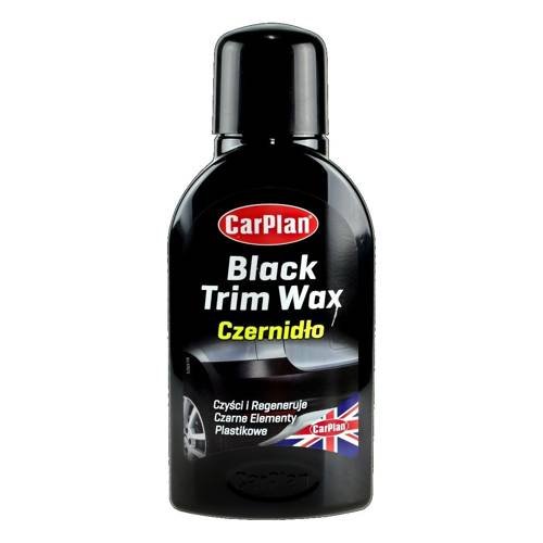 CarPlan Black Trim Wax czernidło do plastików 375ml CarPlan