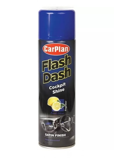 CarPlan Flash Dash New Satin do kokpitu Cytrus 500ml CarPlant
