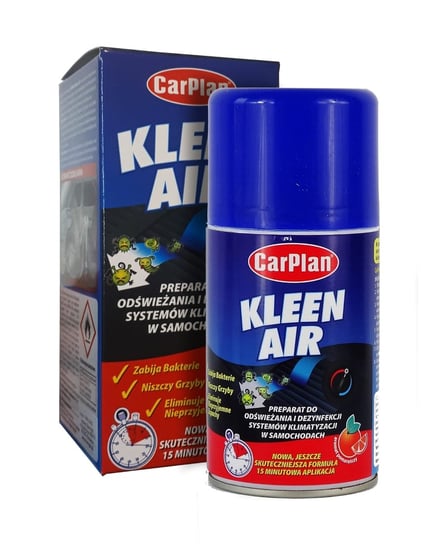 CarPlan KLEEN AIR Preparat do dezynfekcji klimatyzacji 150ml CarPlan