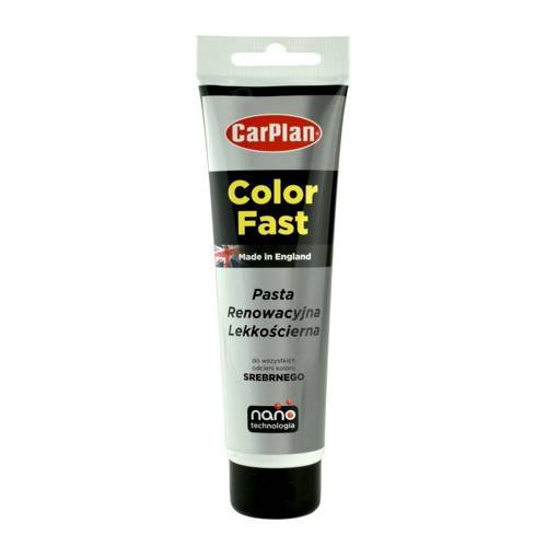 CarPlan T-CUT Color Fast - Nano pasta koloryzująca do usuwania rys Srebrna 150g CarPlan