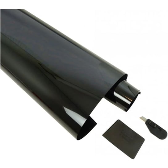 Carpoint Folia na szyby samochodowe Limoblack, 300x50 cm, czarna Carpoint