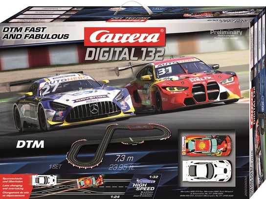 Carrera Digital 132, DTM Fast and Fabulous Carrera