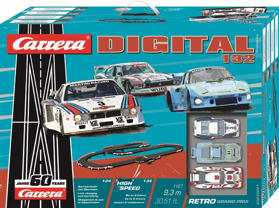 Carrera Digital 132, Jahre 60 Years, Retro Grand Prix Carrera