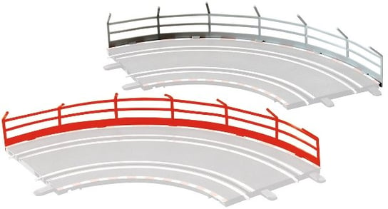 Carrera GO!!!, Guardrail fences, bariery zabezpieczające zakręt Carrera