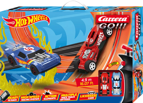 Carrera Go!!! Tor Hot Wheels 4,9m Carrera