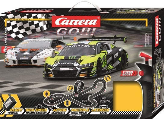 Carrera GO!!!, tor wyścigowy, GT Super Challenge Carrera