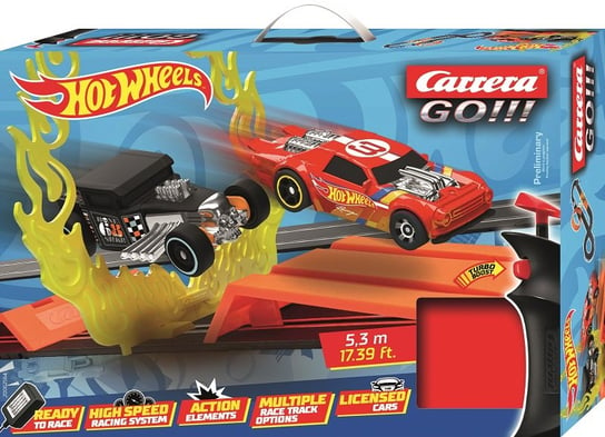 Carrera GO!!!, tor wyścigowy, Hot Wheels 5.3 Carrera