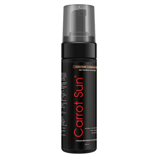 Carrot Sun, Tan Mousse Ultra Dark, Mus do opalania, 200ml Carrot Sun