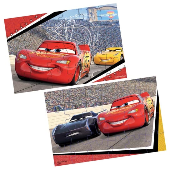 Cars 3, puzzle 3D w kuferku, 6035603 Auta