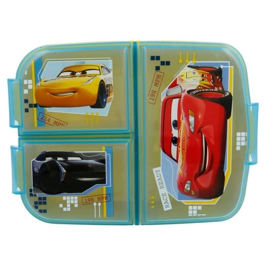 Cars - Lunchbox z przedziałką Auta