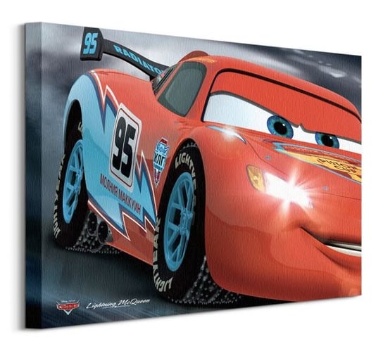 Cars McQueen 95 - obraz na płótnie Auta