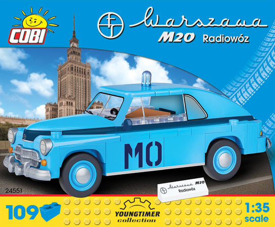 Cars, model Warszawa M20 Mo, COBI-24551 Youngtimer Collection